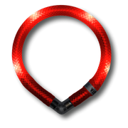 Leuchthalsband LEUCHTIE Mini rot 27,5 cm