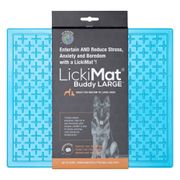 Schleckmatte LickiMat® Buddy LARGE™ 30,5 x 25,5 cm türkis