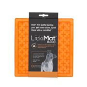 Schleckmatte LickiMat® Classic Buddy™ 20 x 20 cm orange