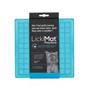 Schleckmatte LickiMat® Classic Playdate™ 20 x 20 cm türkis
