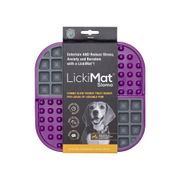 Schleckmatte LickiMat® Slomo™ Playdate™ 20 x 20 cm purpur
