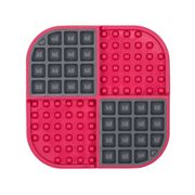 Schleckmatte LickiMat® Slomo™ Playdate™ 20 x 20 cm rosa