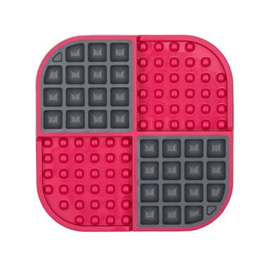 Schleckmatte LickiMat® Slomo™ Playdate™ 20 x 20 cm rosa