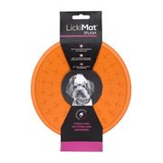 Schleckmatte LickiMat® Splash™ 5 x 19 cm orange
