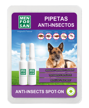 Menforsan Anti-insects spot on for dogs 2 x 1,5 ml