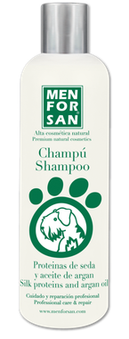 Menforsan Silk protein and argan oil shampoo 300 ml
