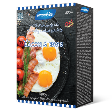 Smookies Bacon & Eggs 200 g Snacks für Hunde