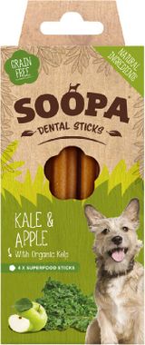 SOOPA Kale & Apple Dental Sticks 100 g