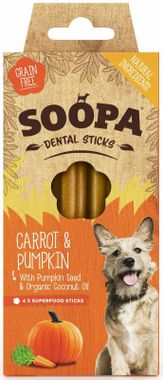 SOOPA Carrot & Pumpkin Dental Sticks 100 g