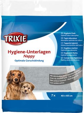 Trixie Hygiene-Unterlage Nappy mit Aktivkohle 40 x 60 cm 7 st.