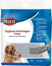Trixie Hygiene-Unterlage Nappy mit Aktivkohle 60 x 60 cm 10 st.