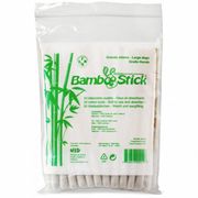 Bamboo Stick Wattestäbchen L/XL, 50 Stk